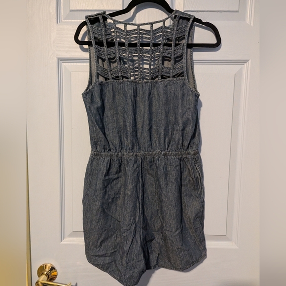 Denim romper - Picture 2 of 4